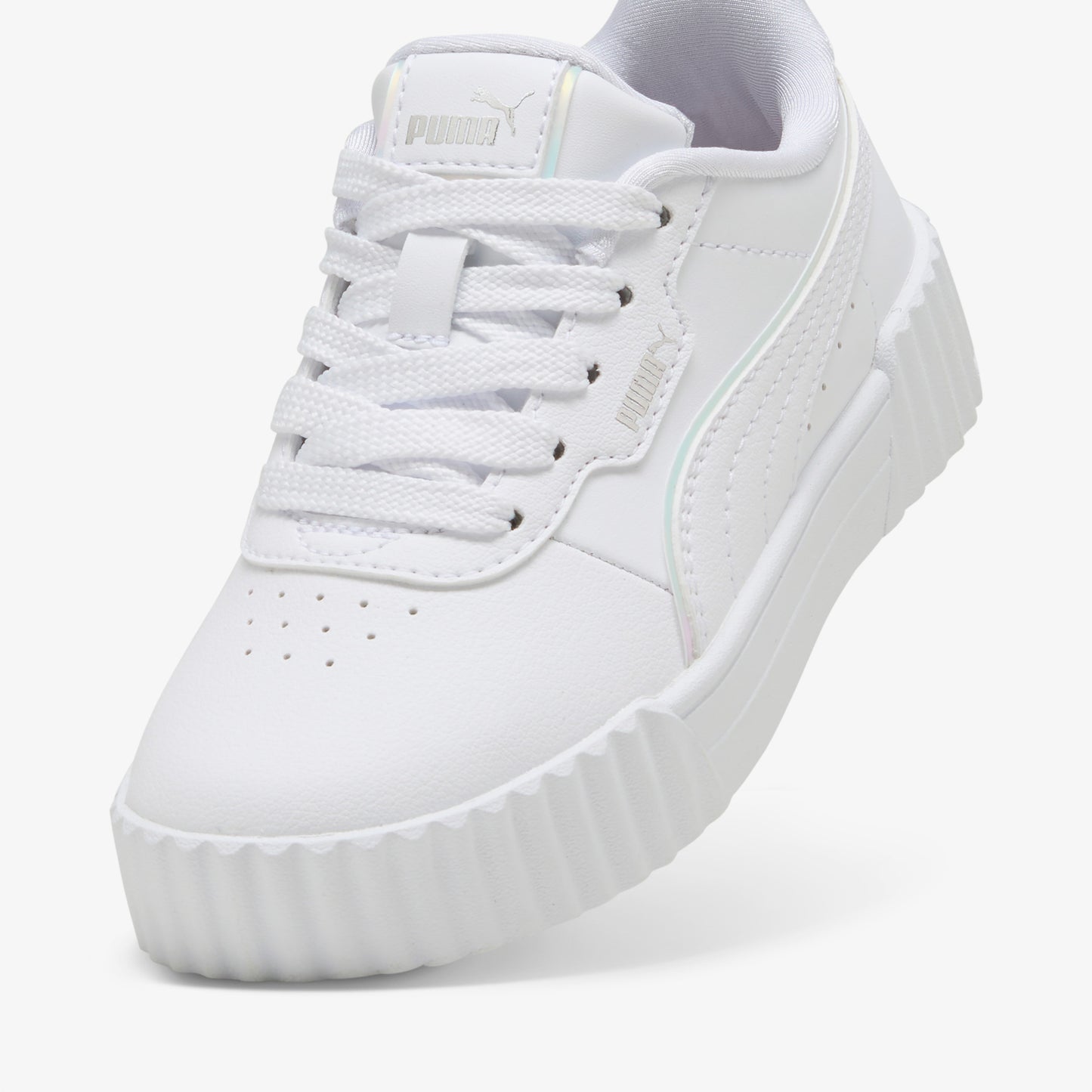 Puma Carina 3.0 Holo 2.0 Çocuk Beyaz Spor Ayakkabı