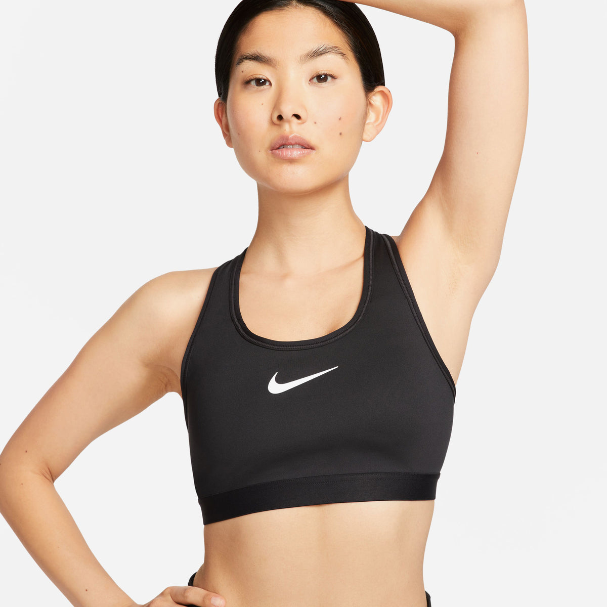 Nike Df Swsh Hgh Spt Kadın Siyah Bra