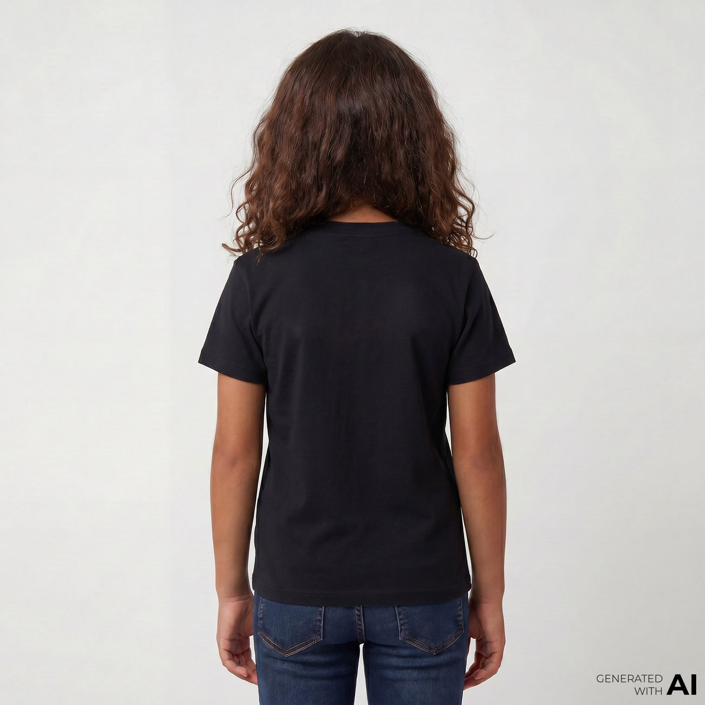 Market Fire Frolic Çocuk Siyah T-shirt