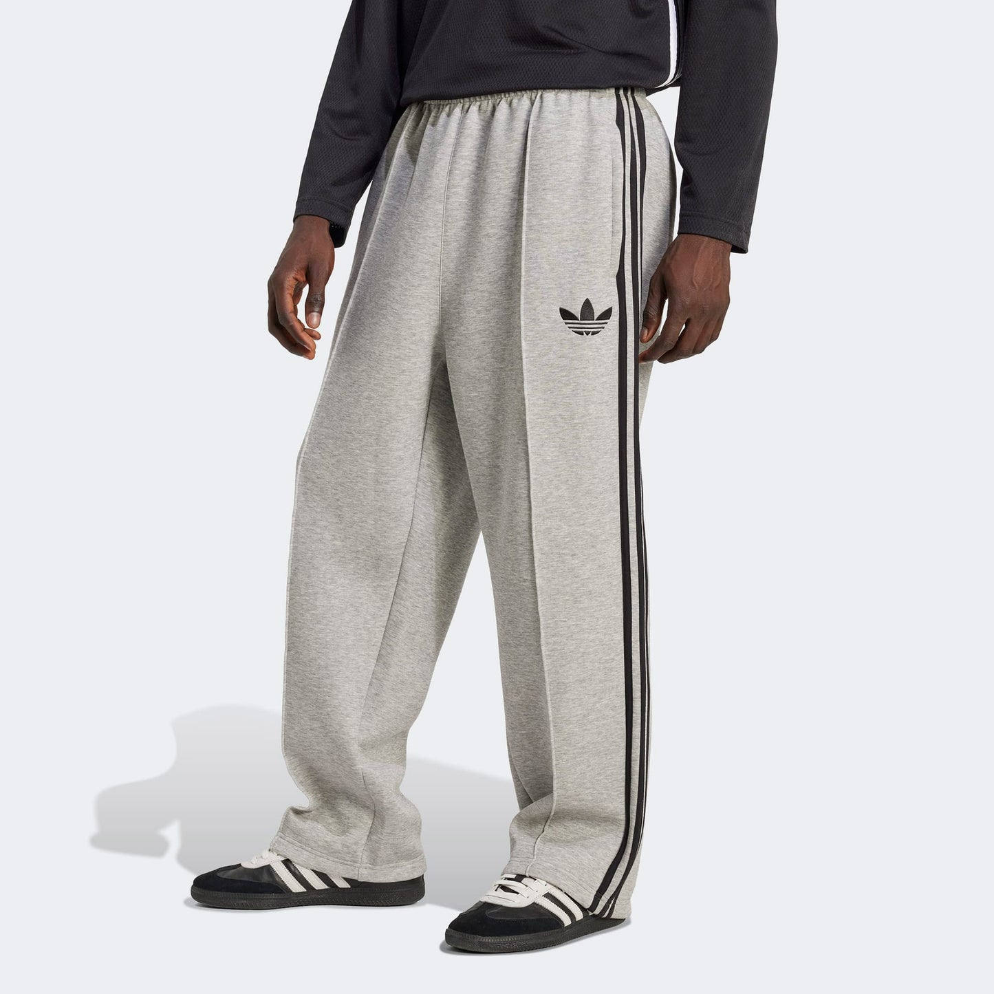 Adidas Spacer Baggy Erkek Gri Eşofman Altı
