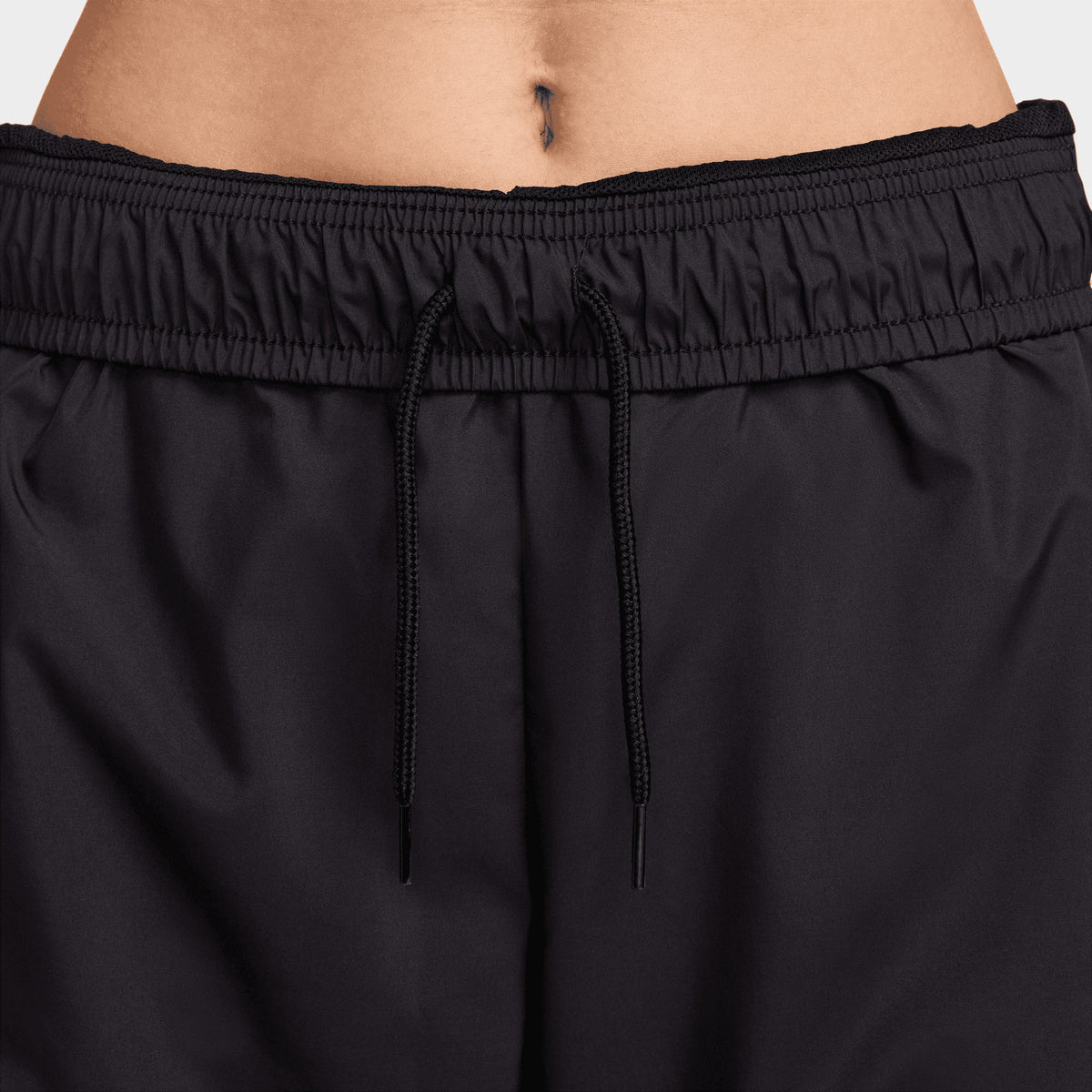 Nike Sportswear Woven Loose Kadın Siyah Eşofman Altı