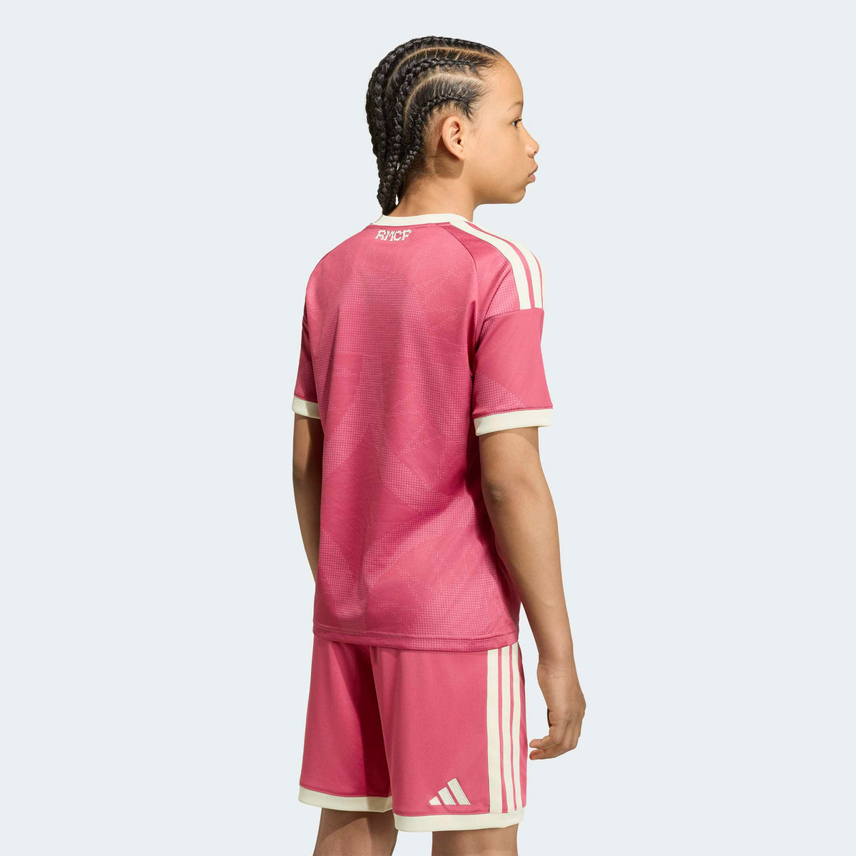 Adidas Real 3 Jsy Y Çocuk Pembe Forma
