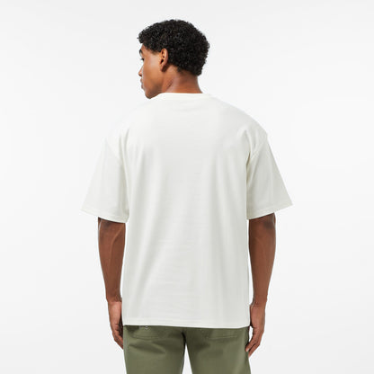 Converse Regular Fit Erkek Krem T-shirt