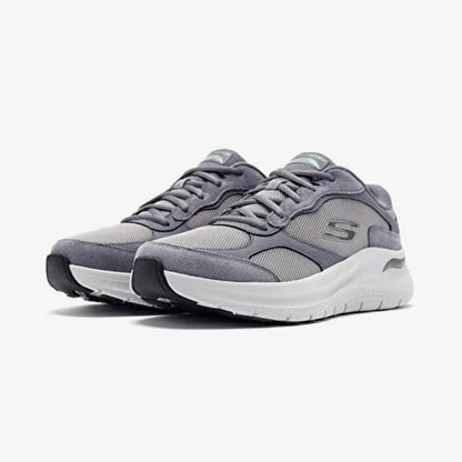 Skechers Arch Fit 2.0 The Keep Erkek Gri Spor Ayakkabı