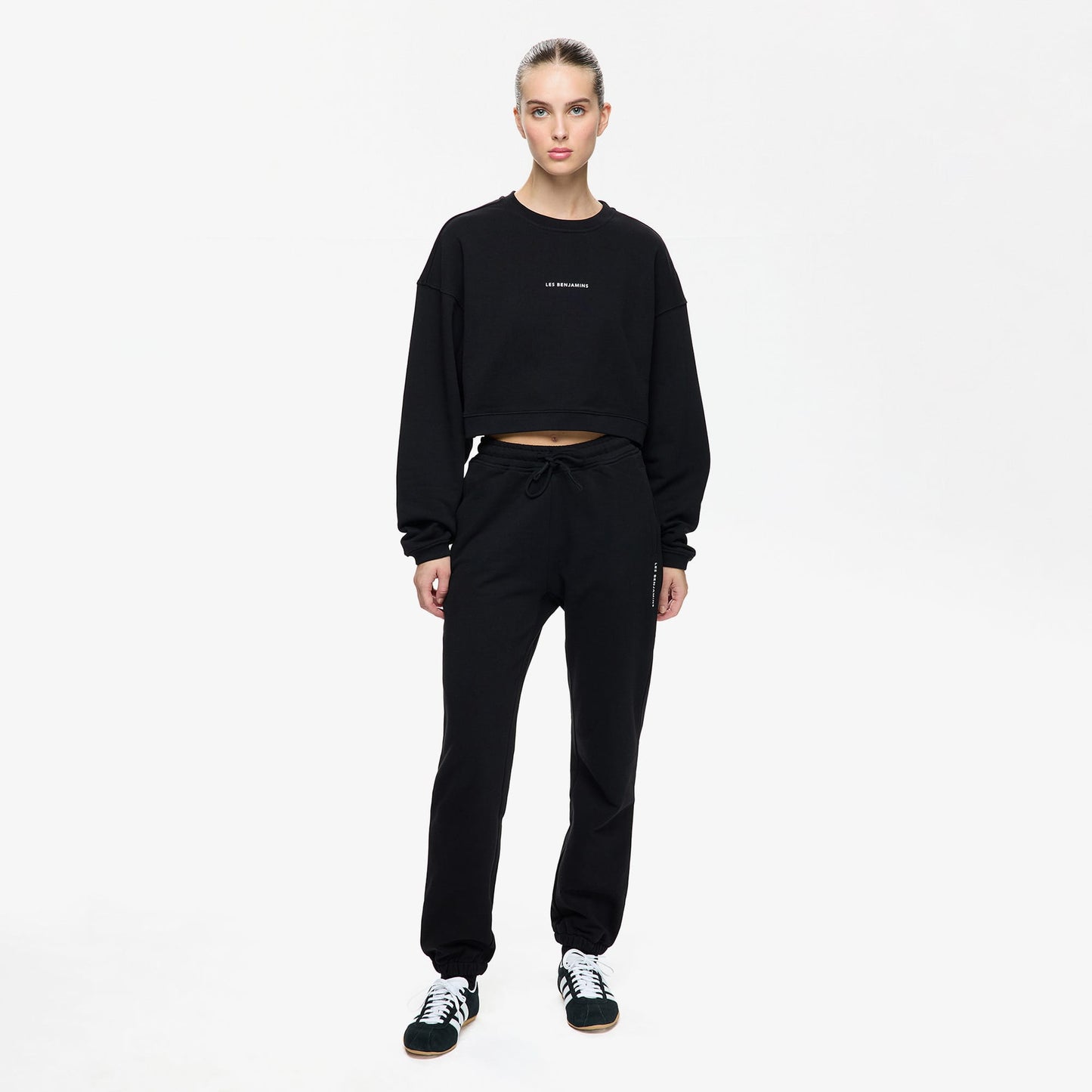 Les Benjamins Kadın Siyah Sweatshirt