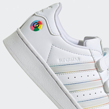 Adidas Superstar Led Lights Cf Çocuk Işıklı Beyaz Spor Ayakkabı