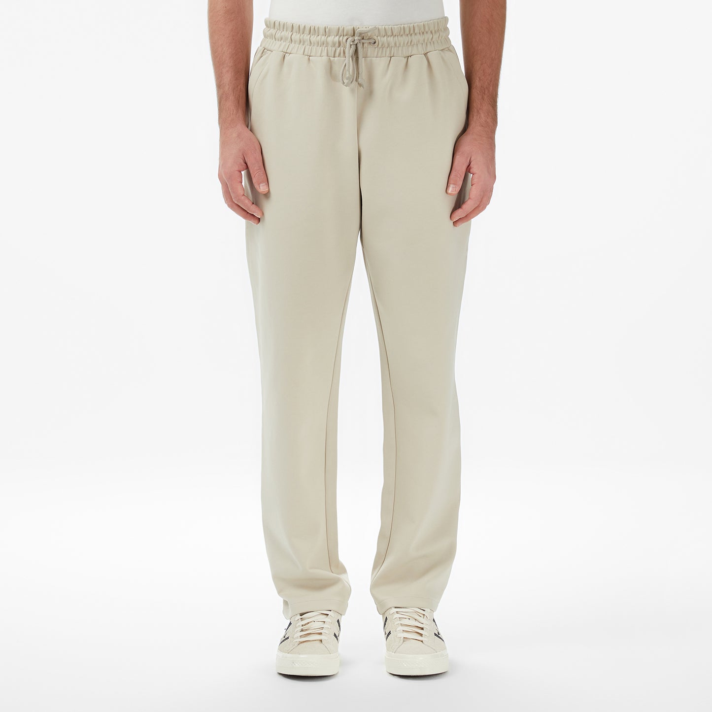 United4 Regular Fit Erkek Krem Eşofman Altı