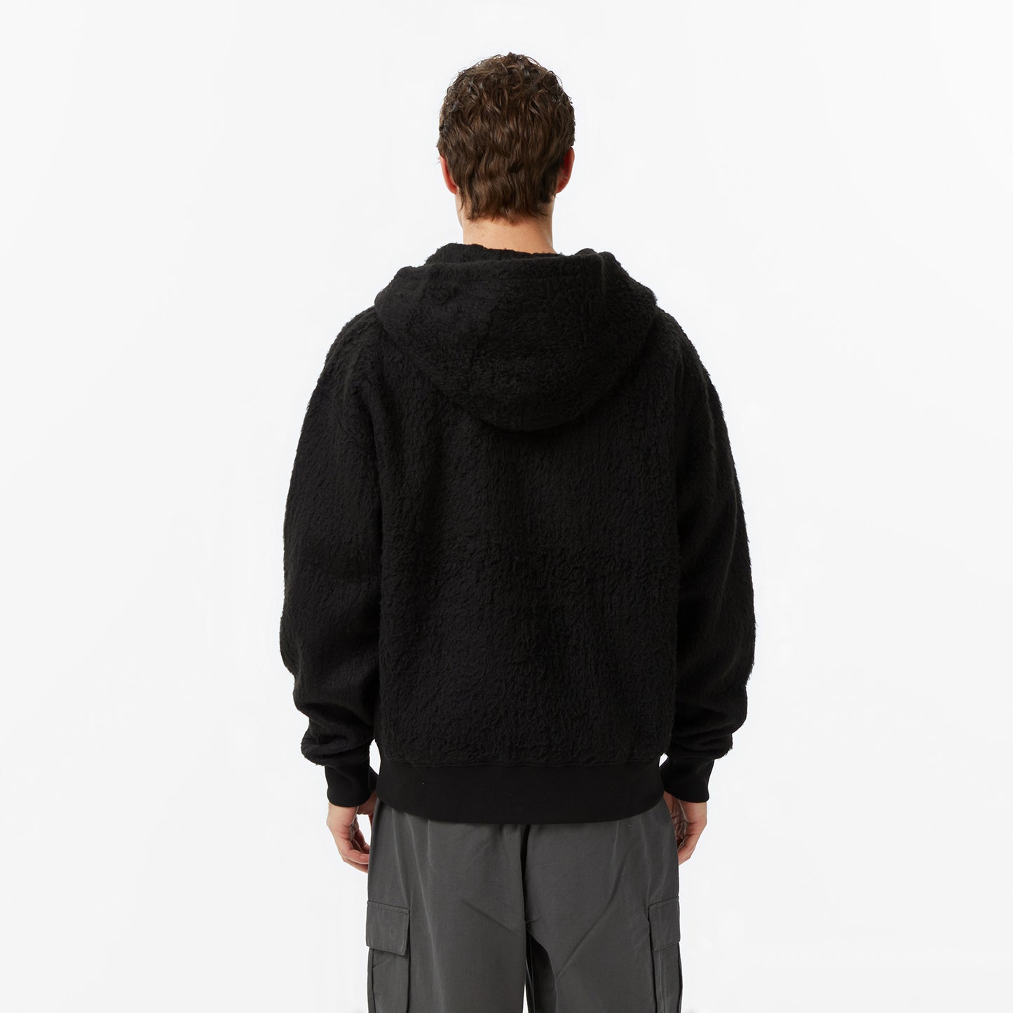 Huf Corso Heavyweight Full Zip Erkek Siyah Sweatshirt