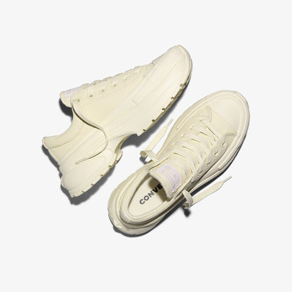 Converse Run Star Crush Deri Unisex Krem Sneaker