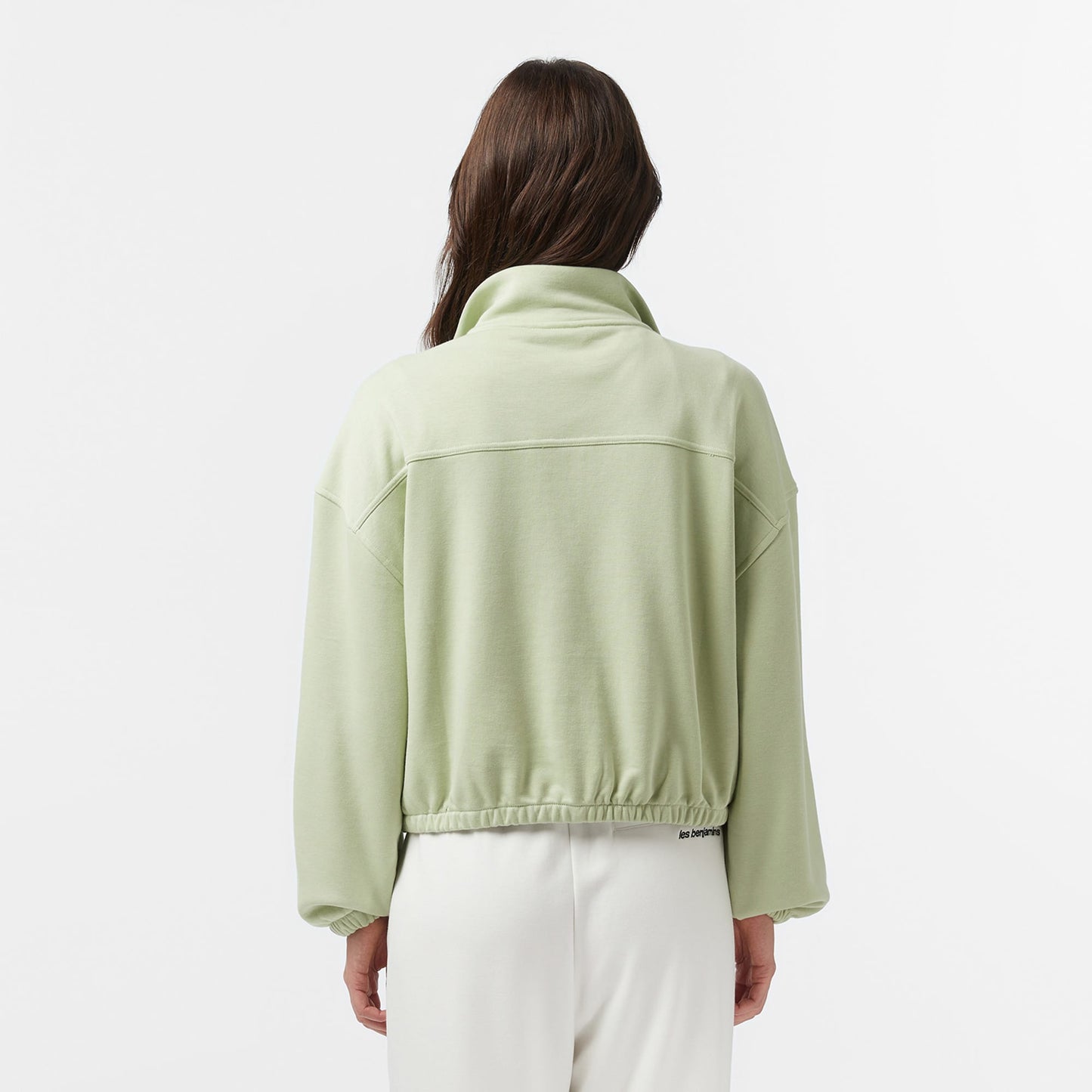 Les Benjamins Essentials 302 Kadın Yeşil Sweatshirt