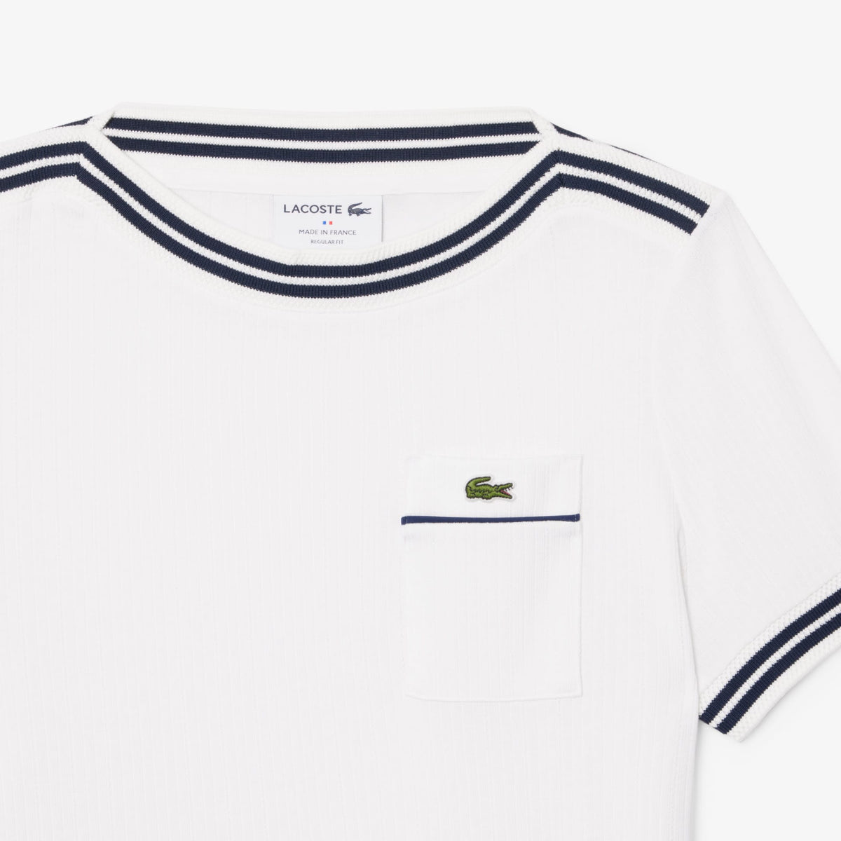 Lacoste Regular Fit Kadın Beyaz T-shirt