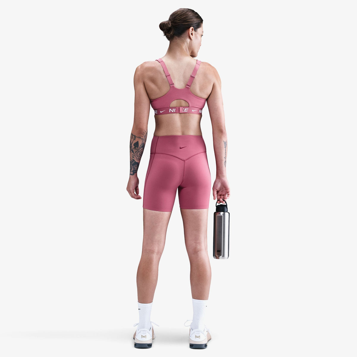 Nike Indy High Support Kadın Pembe Koşu Bra