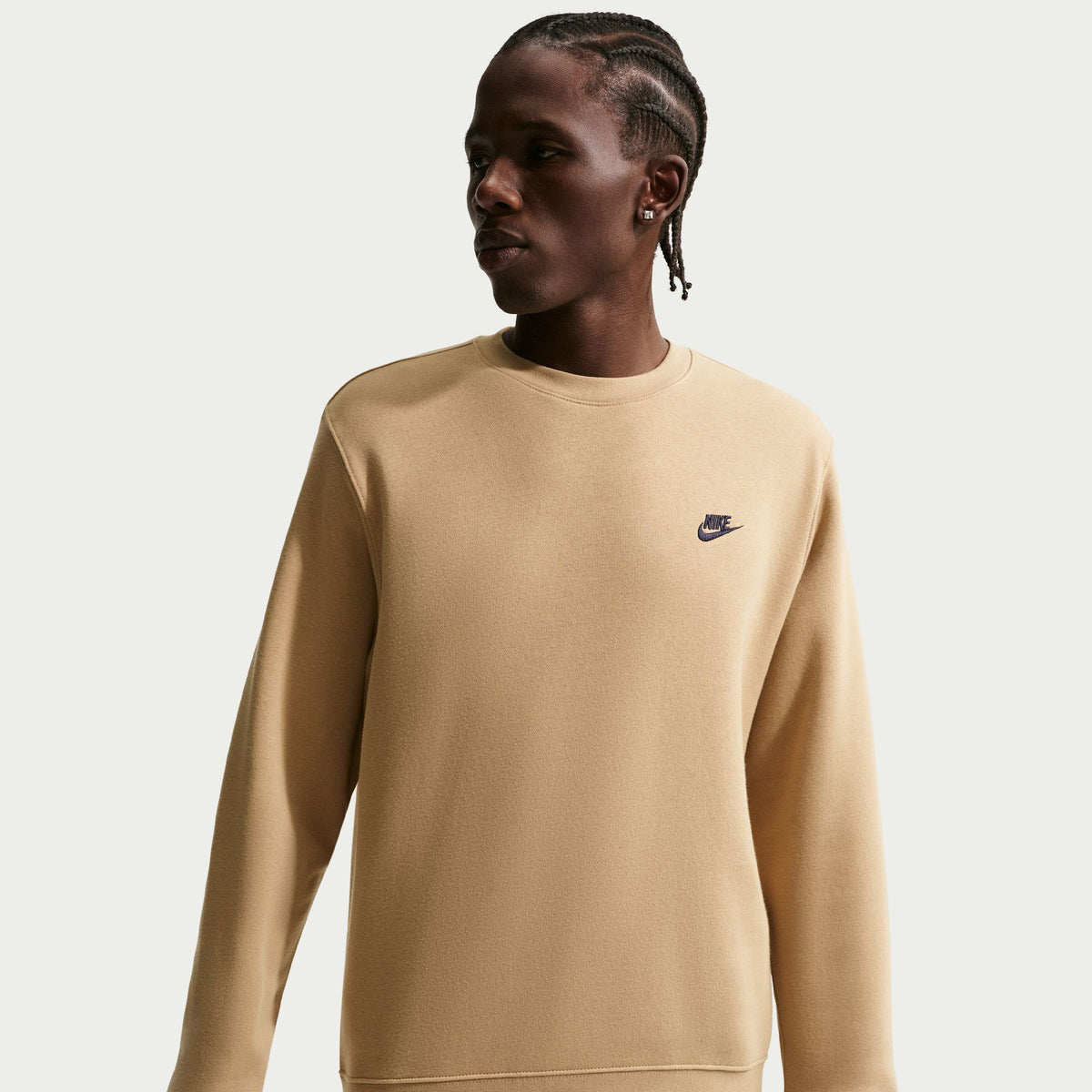 Nike Club Bb Erkek Krem Sweatshirt