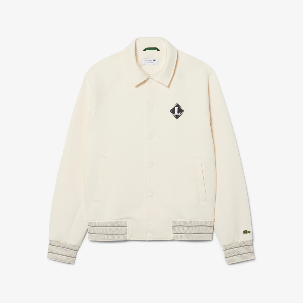 Lacoste Classic Fit Erkek Krem Ceket