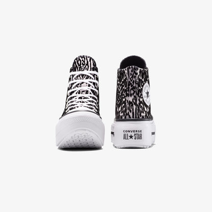 Converse Chuck Taylor All Star Lift Double Stack Unisex Siyah Sneaker