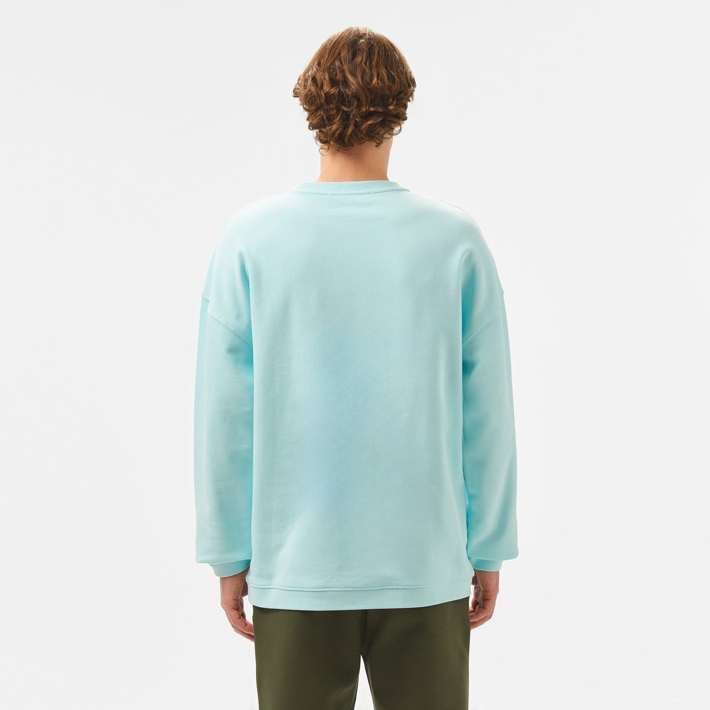 Les Benjamins 307 Erkek Mavi Sweatshirt