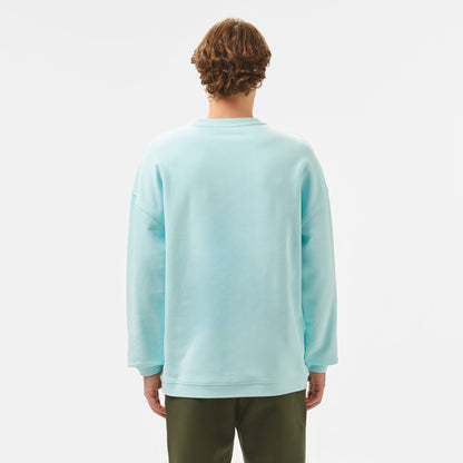Les Benjamins 307 Erkek Mavi Sweatshirt
