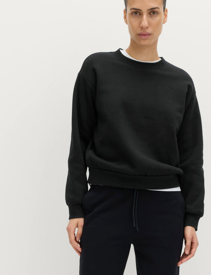 Bisiklet Yaka Sweatshirt