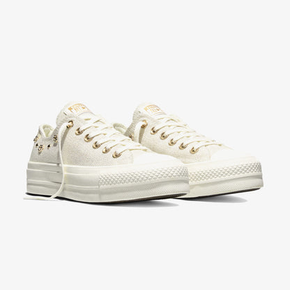 Converse Chuck Taylor All Star Lift Kadın Krem Sneaker