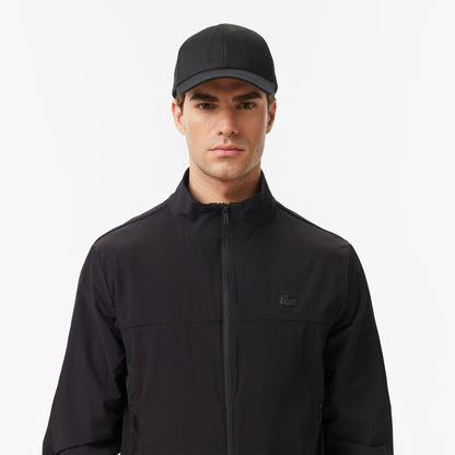 Lacoste Erkek Regular Fit Dik Yaka Siyah Mont