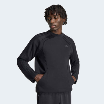 Adidas Spacer Crew Erkek Siyah Sweatshirt