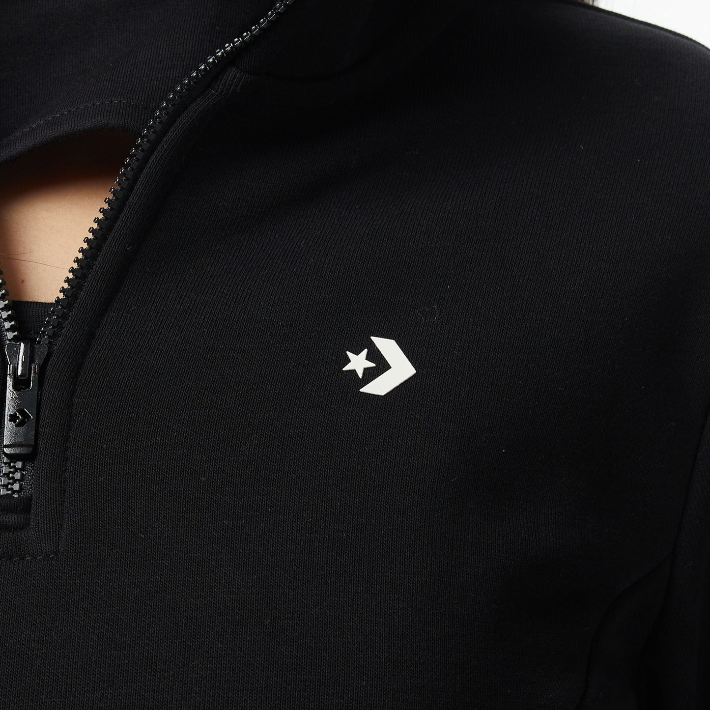 Converse Kadın Siyah Sweatshirt