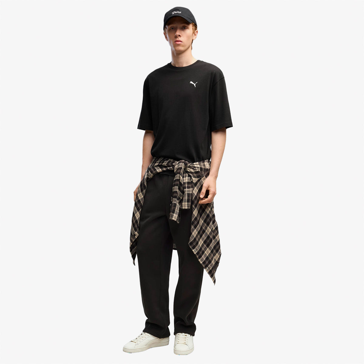 Puma Essential Boxy Erkek Siyah T-shirt