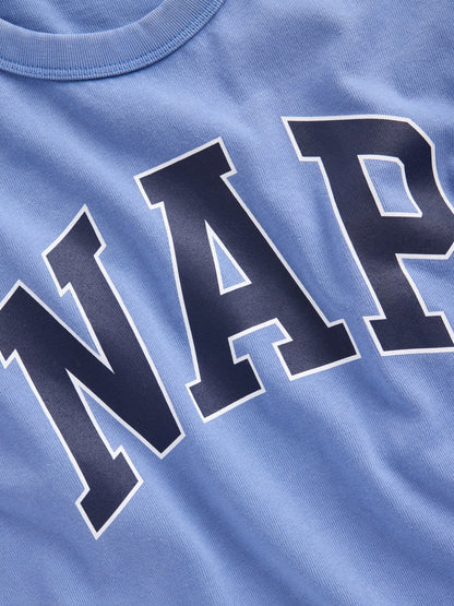 Mavi Nap Logo Oversized Pijama Üstü