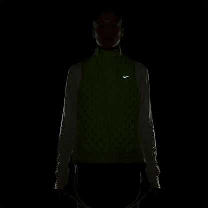 Nike Therma-fıt Adv Repel Aeroloft Kadın Sarı Koşu Yelek