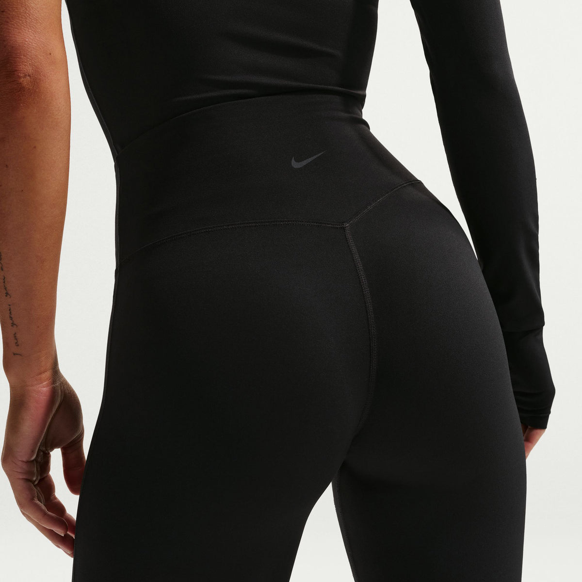 Nike Dri-fit Zenvy Hr Flare Kadın Siyah Eşofman Altı