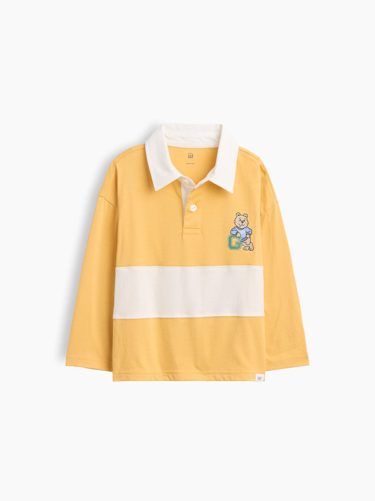 Sarı Rugby Polo T-shirt