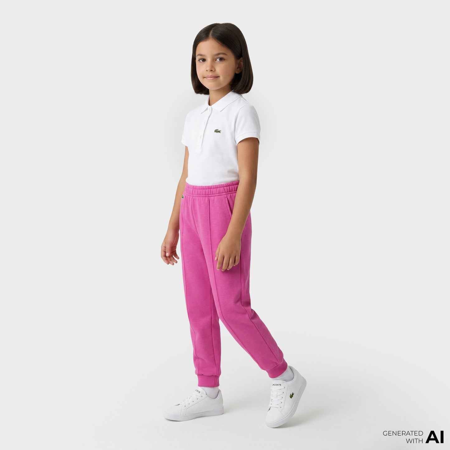 Lacoste Çocuk Pembe Eşofman Altı