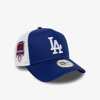 New Era Side Patch Trucker Losdod Unisex Mavi Şapka