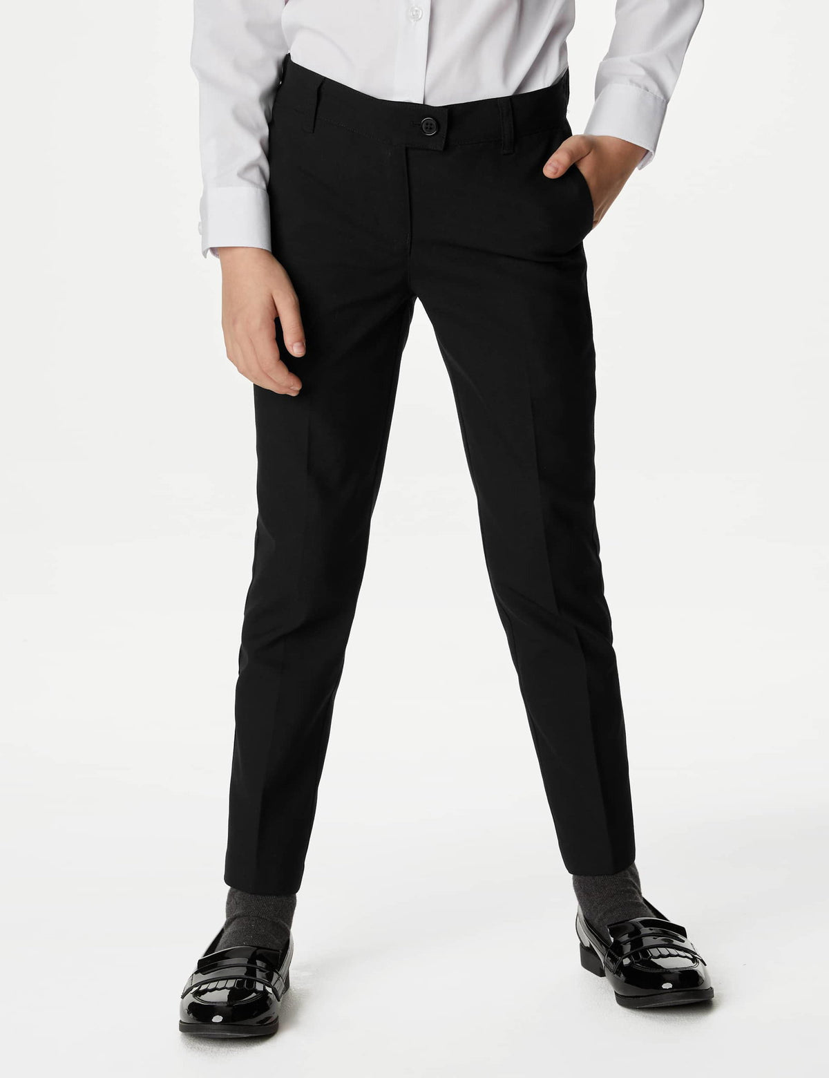 2'li Slim Fit Okul Pantolonu (2-18 Yaş)