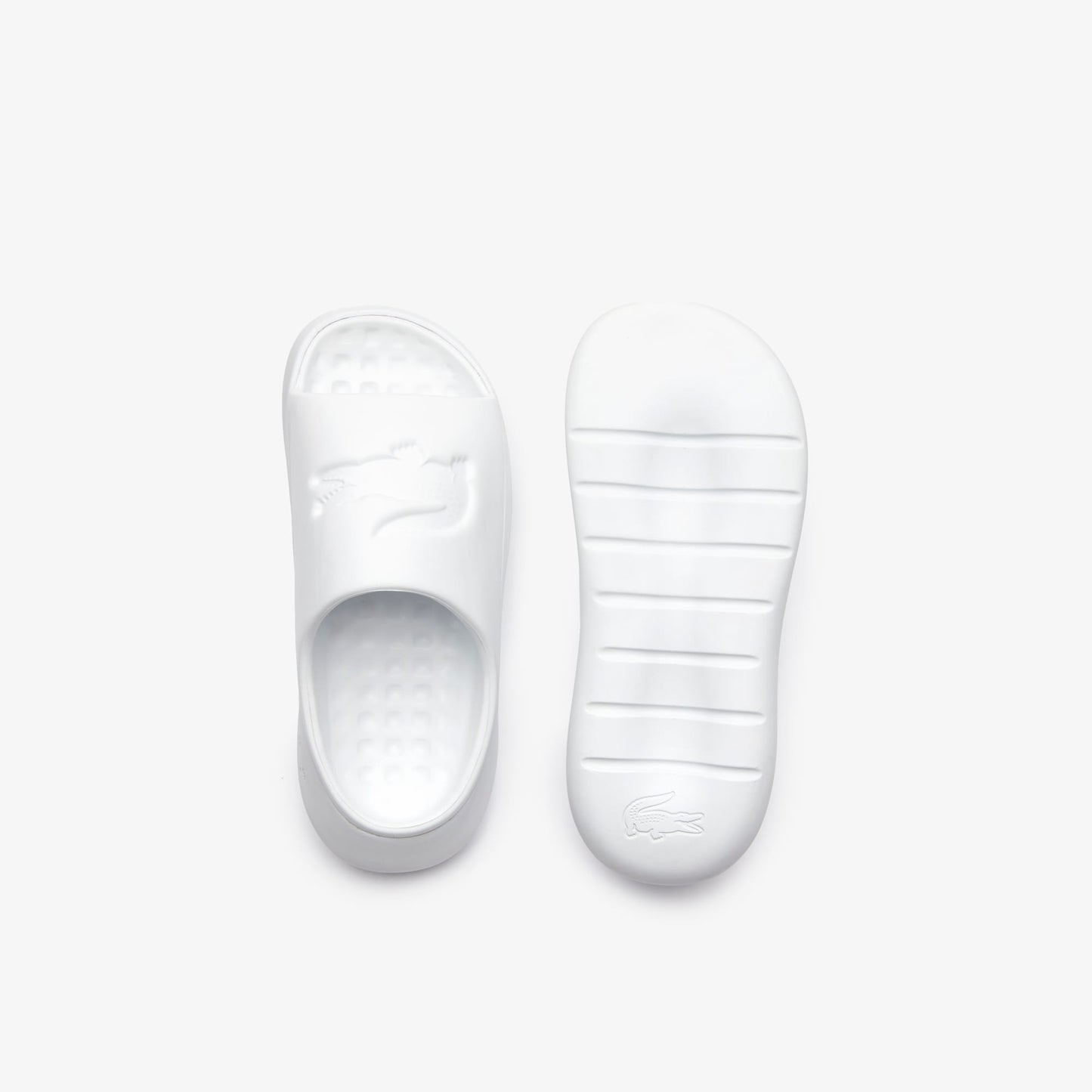 Lacoste Croco 3.0 Erkek Beyaz Terlik