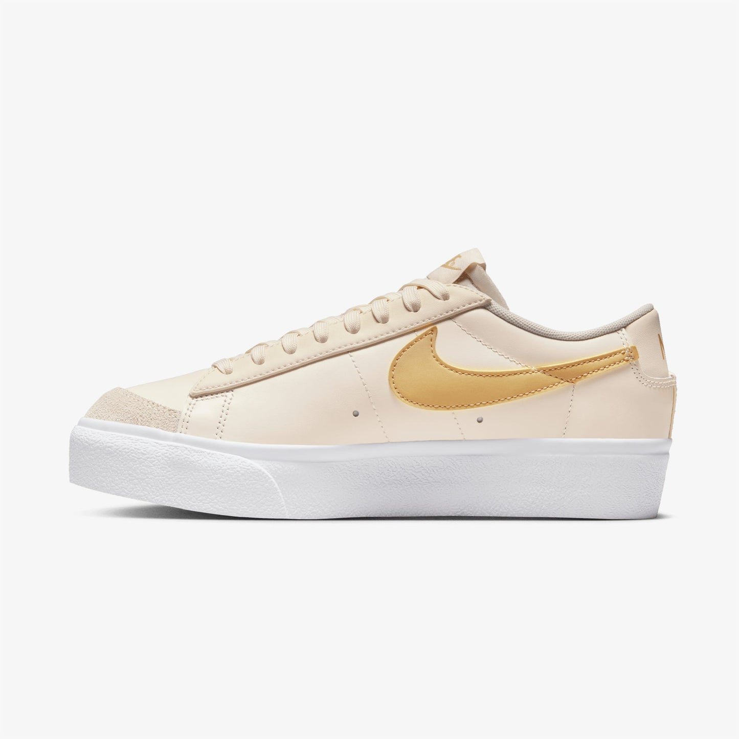 Nike Blazer Low Platform Kadın Krem Spor Ayakkabı