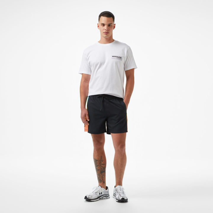Quiksilver Everyday Solid Volley 15 Erkek Siyah Deniz Şortu