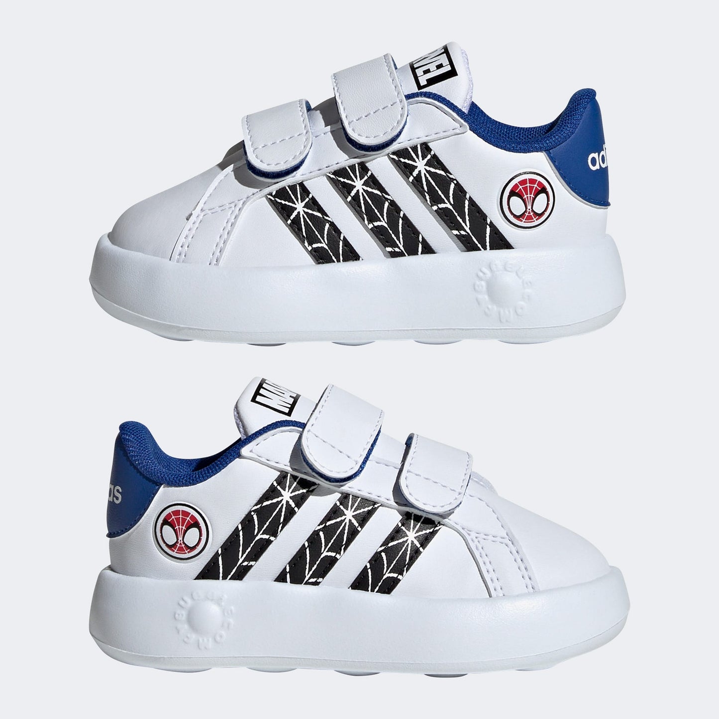 Adidas Spider-man Grand Court Bebek Beyaz Spor Ayakkabı