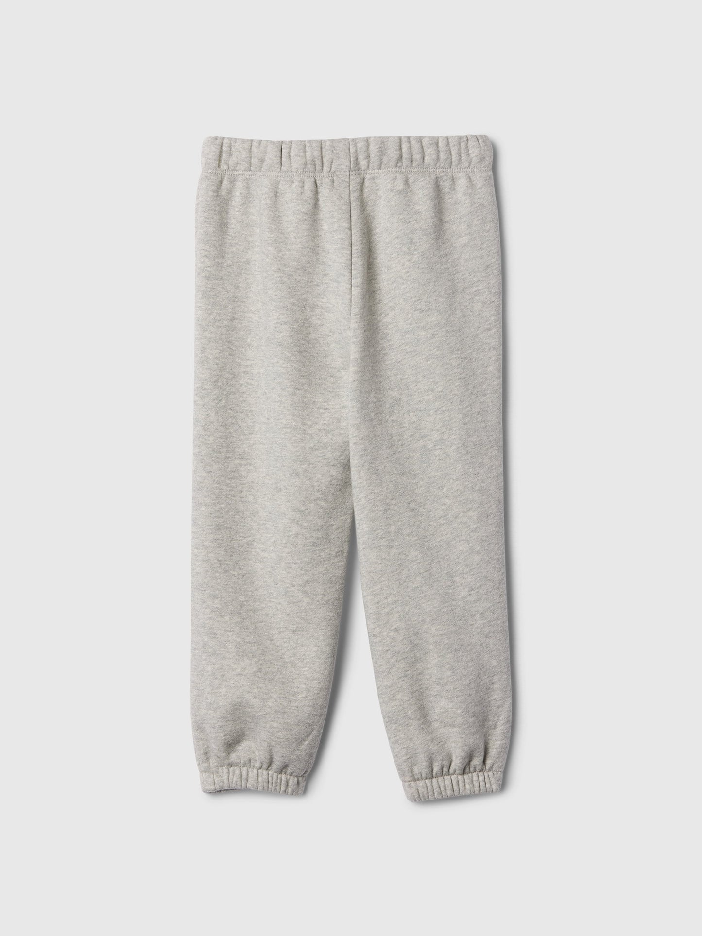 Gri Gap Logo Kalp Desenli Pull-on Jogger Fleece Eşofman Altı