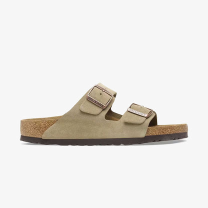 Birkenstock Arizona Vl Süet Unisex Kahverengi Terlik
