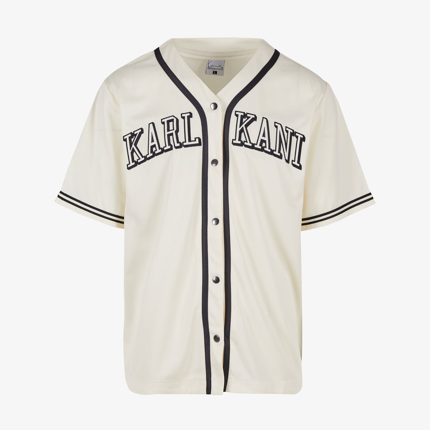 Karl Kani Baseball Erkek Beyaz/siyah Gömlek