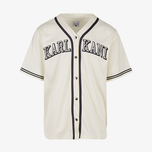 Karl Kani Baseball Erkek Beyaz/siyah Gömlek
