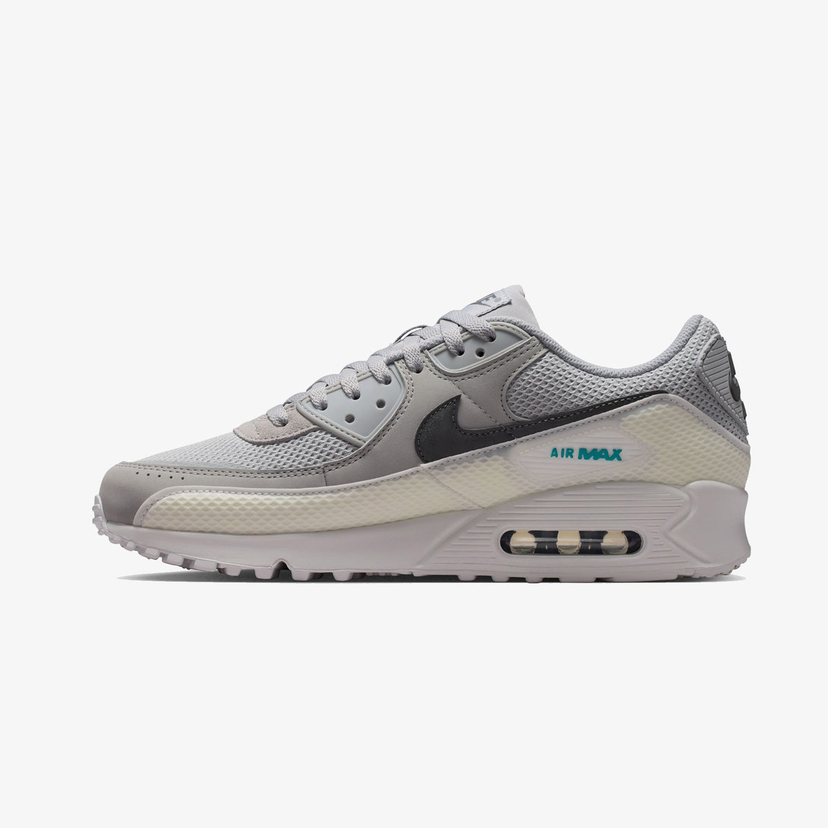 Nike Air Max 90 Prm Erkek Gri Spor Ayakkabı