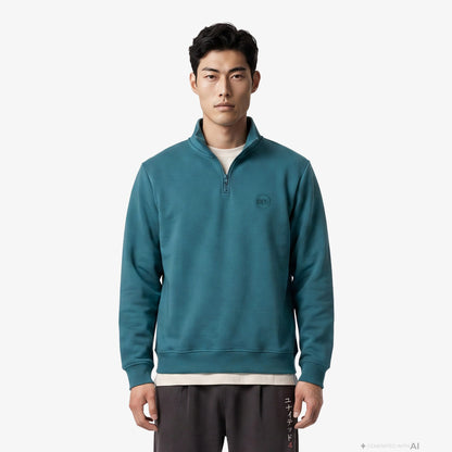 Unıted4 Regular Fit Erkek Yeşil Sweatshirt