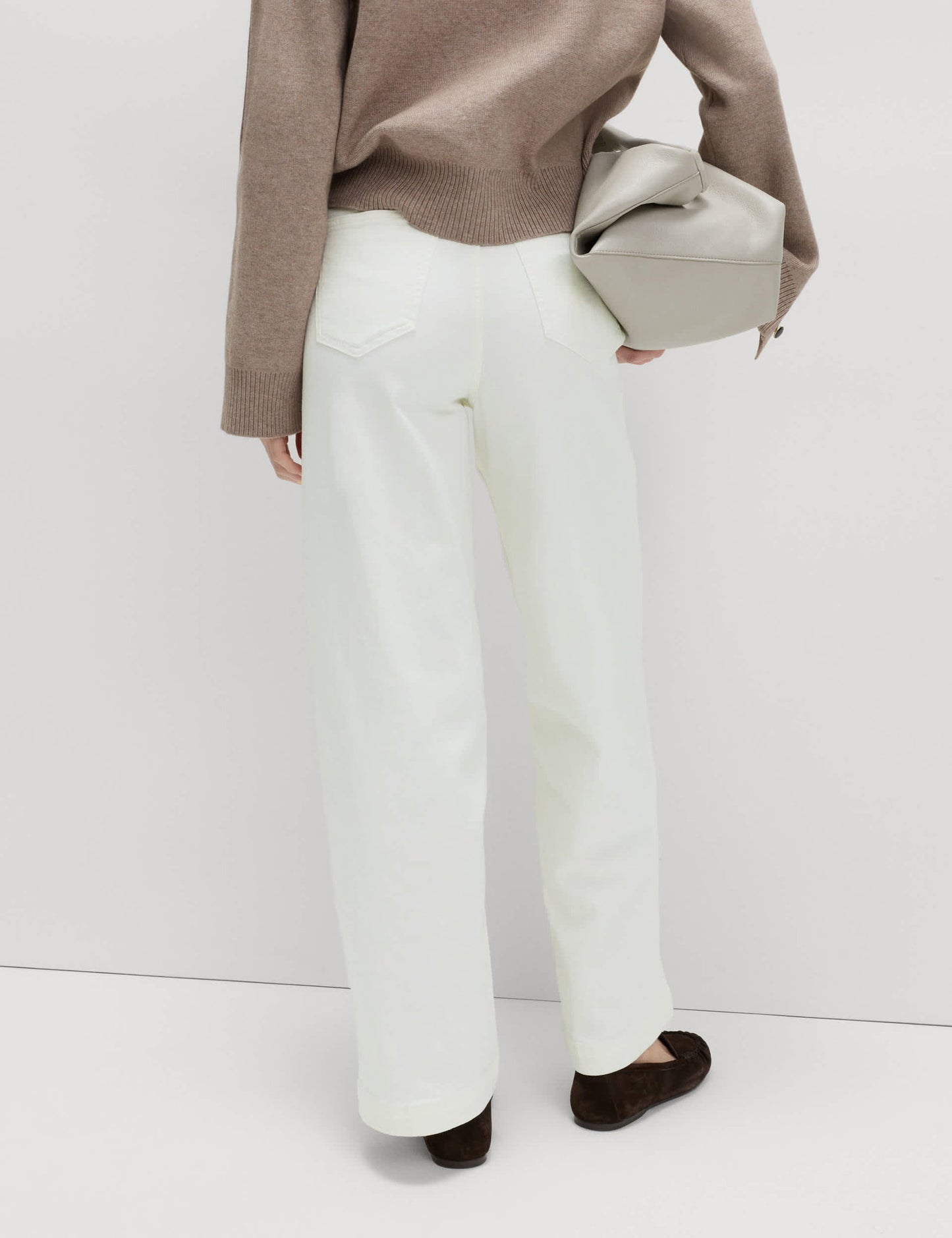 Yüksek Bel Wide Leg Grazer Jean