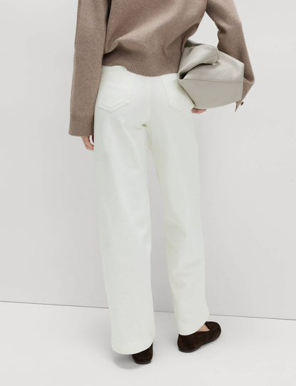 Yüksek Bel Wide Leg Grazer Jean