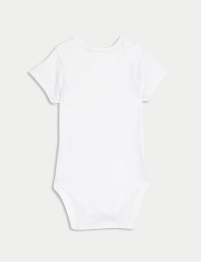 Saf Pamuklu 7'li Bodysuit (0-3 Yaş)