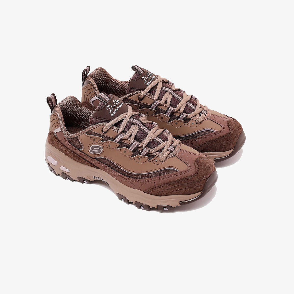 Skechers D'lites Kadın Zeytin Yeşili/turuncu Spor Ayakkabı