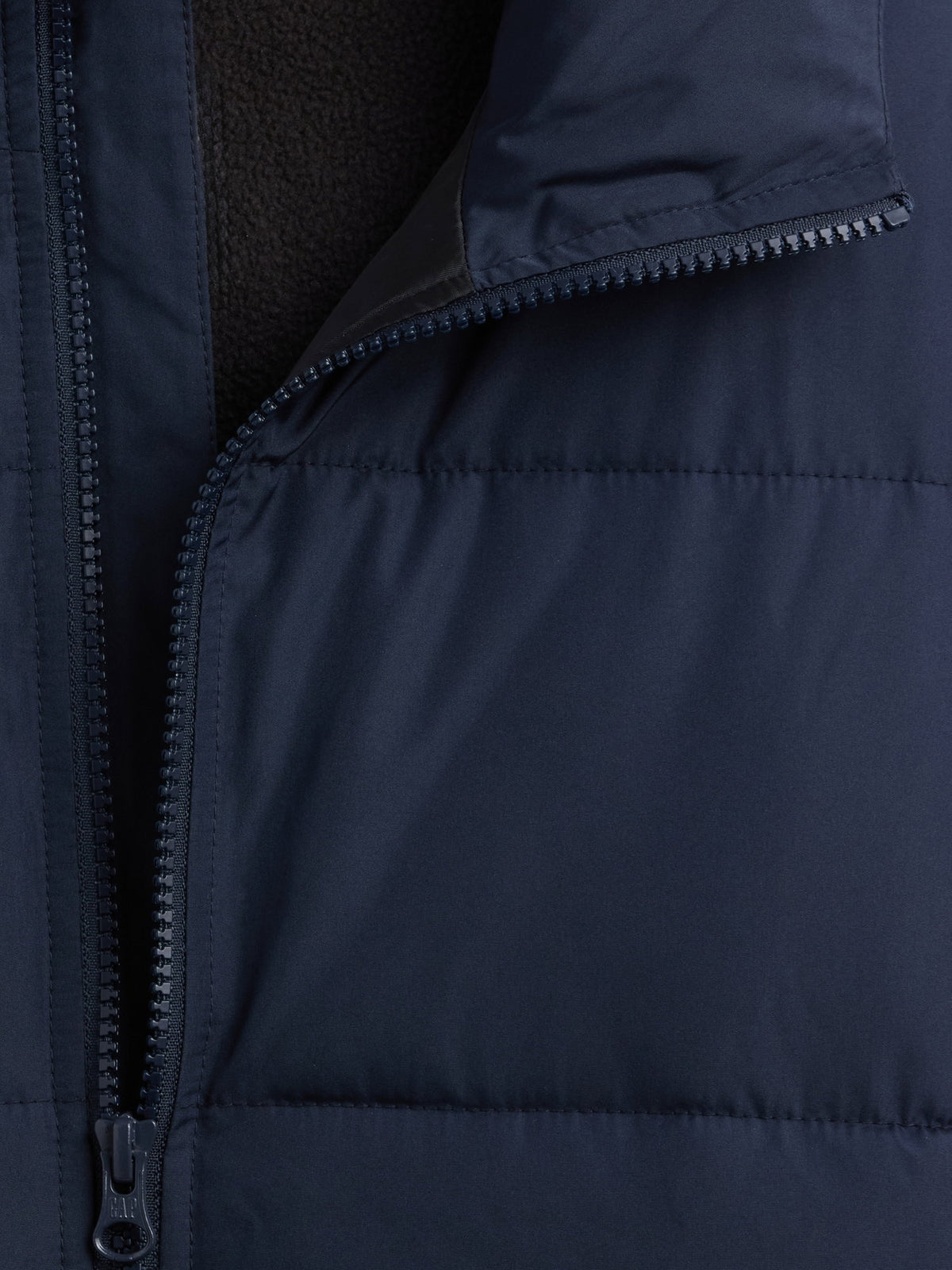 Lacivert Puffer Şişme Mont