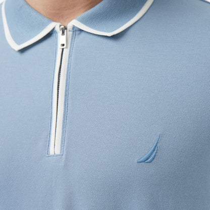 Nautica Erkek Mavi Regular Fit Polo Yaka T-shirt